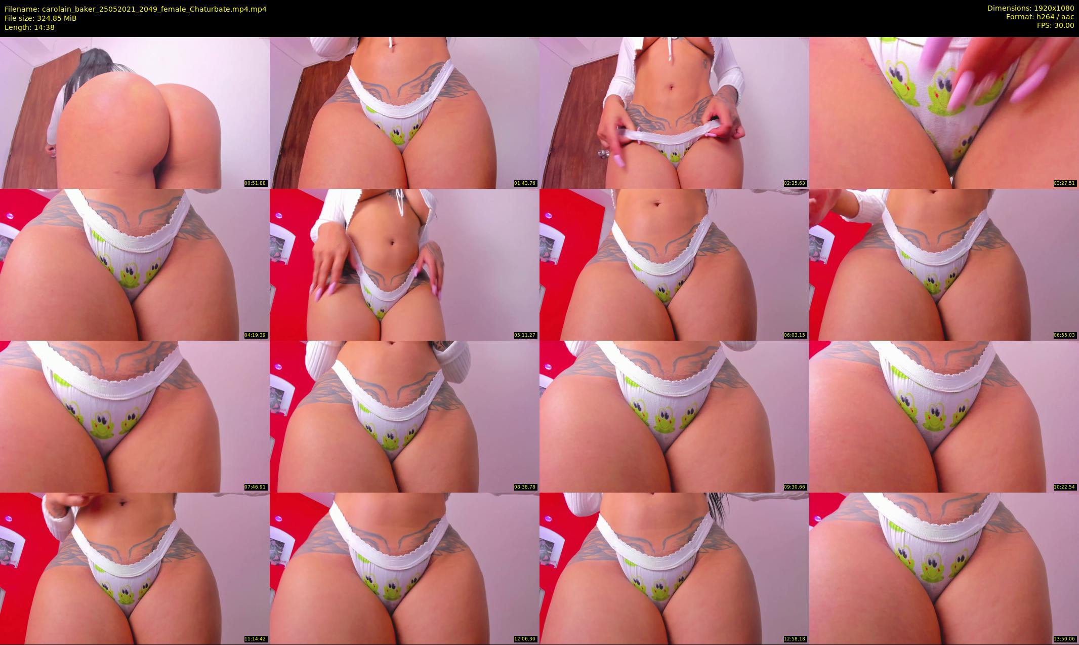 carolain_baker — 15 minute Chaturbate female cam show recording, 1080p, May 25, 2021