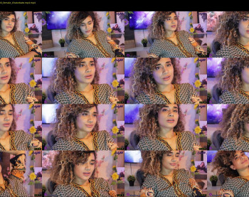 curlydoll1 — 15 minute Chaturbate female cam show recording, 720p, May 25, 2021