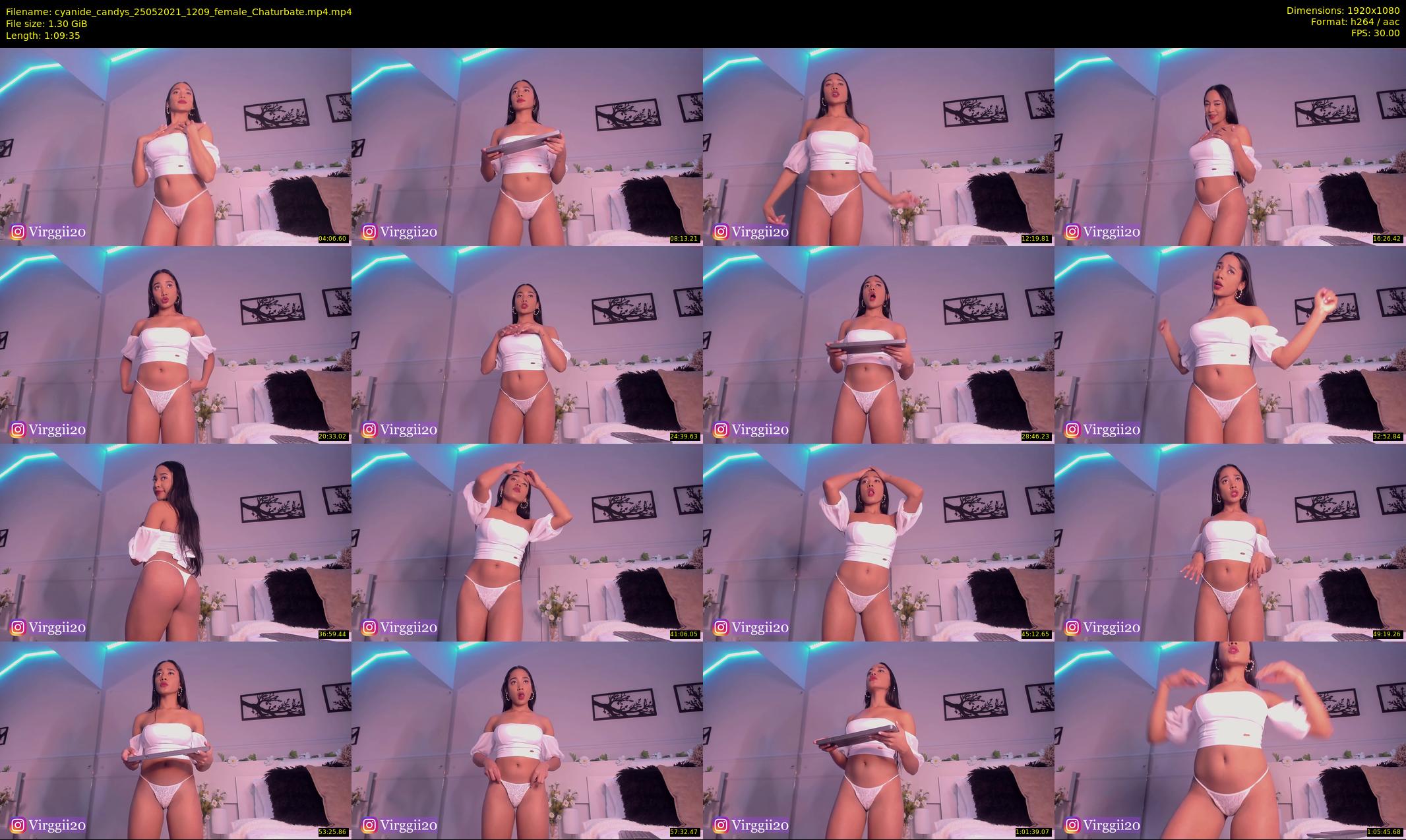 cyanide_candys — 70 minute Chaturbate female cam show recording, 1080p, May 25, 2021