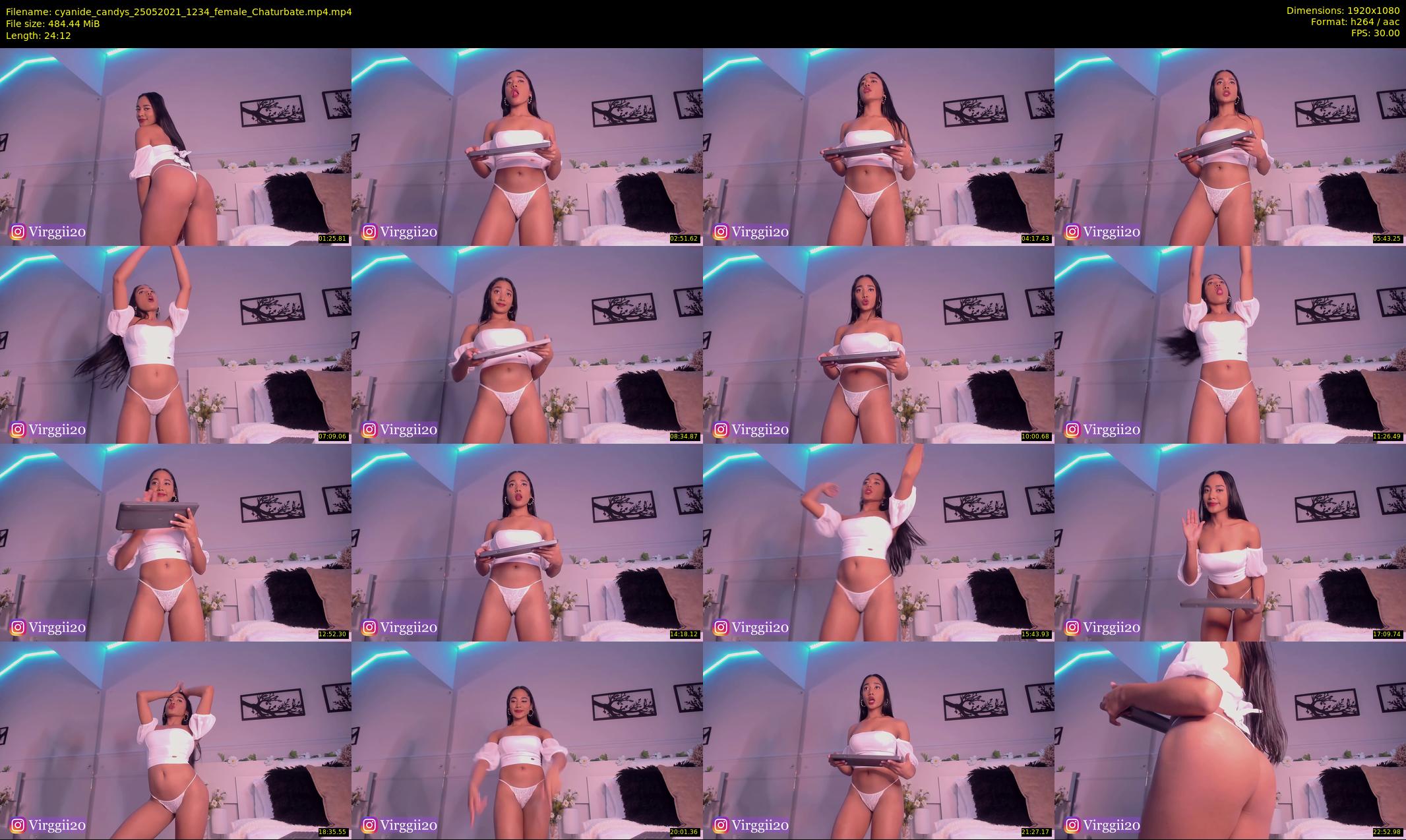 cyanide_candys — 25 minute Chaturbate female cam show recording, 1080p, May 25, 2021