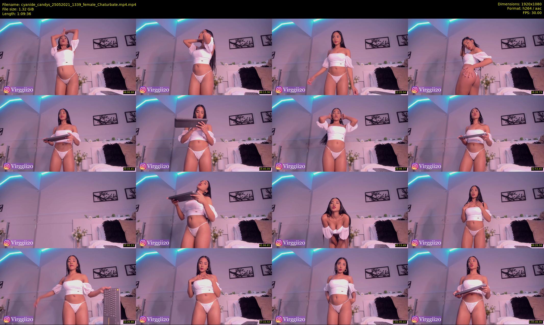 cyanide_candys — 70 minute Chaturbate female cam show recording, 1080p, May 25, 2021