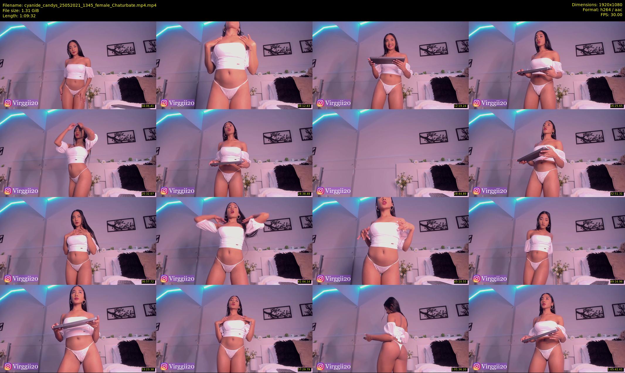 cyanide_candys — 70 minute Chaturbate female cam show recording, 1080p, May 25, 2021