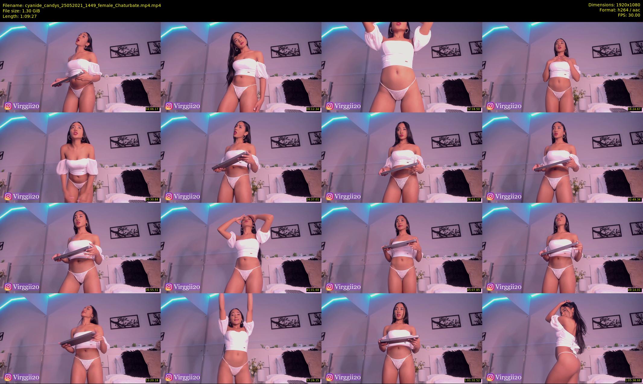 cyanide_candys — 70 minute Chaturbate female cam show recording, 1080p, May 25, 2021