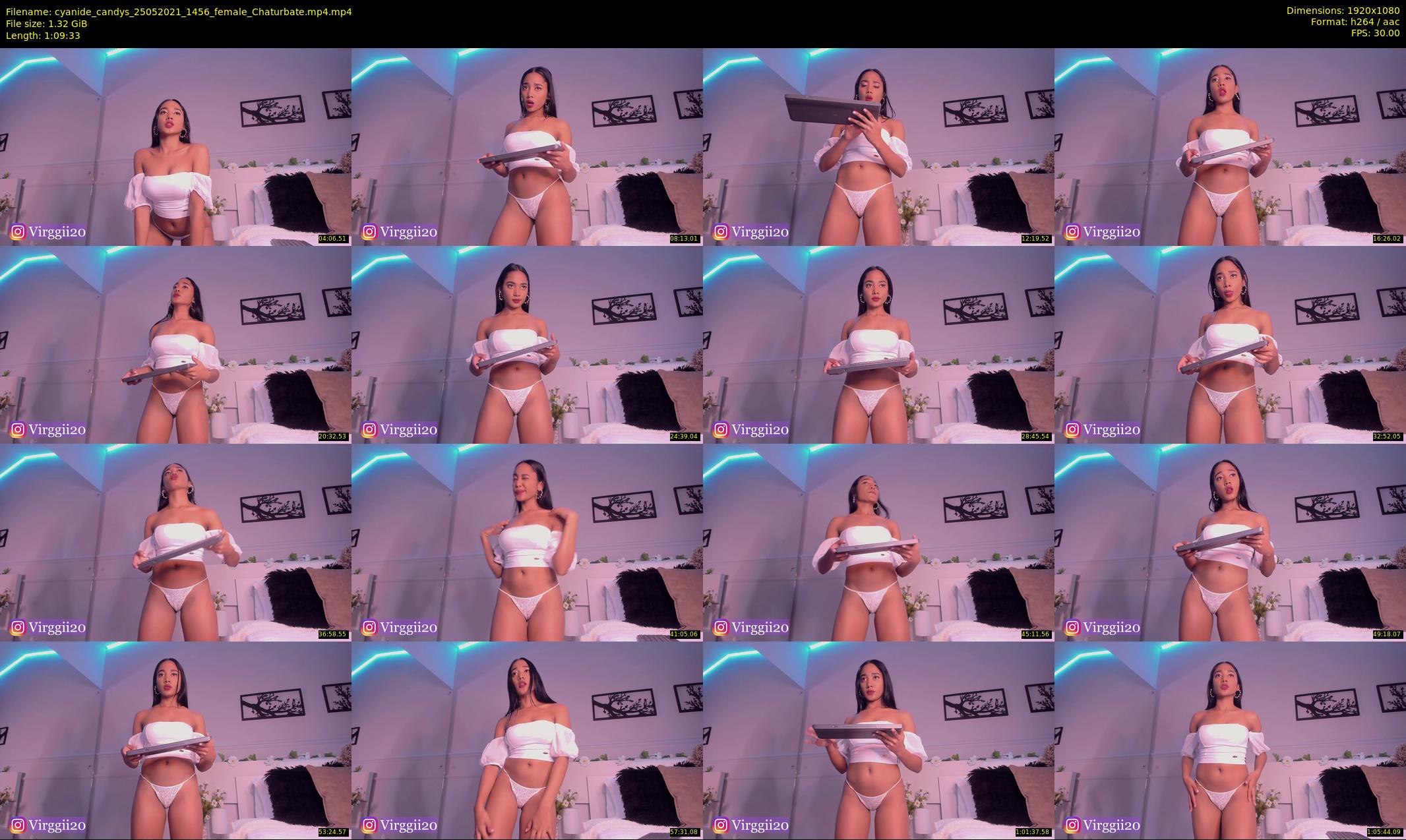 cyanide_candys — 70 minute Chaturbate female cam show recording, 1080p, May 25, 2021