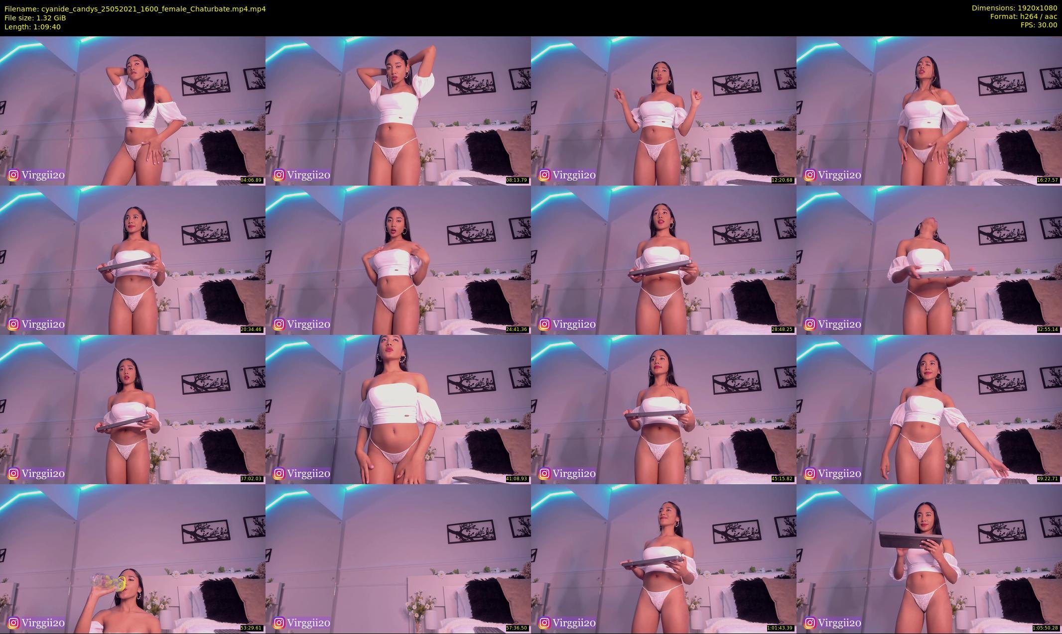 cyanide_candys — 70 minute Chaturbate female cam show recording, 1080p, May 25, 2021