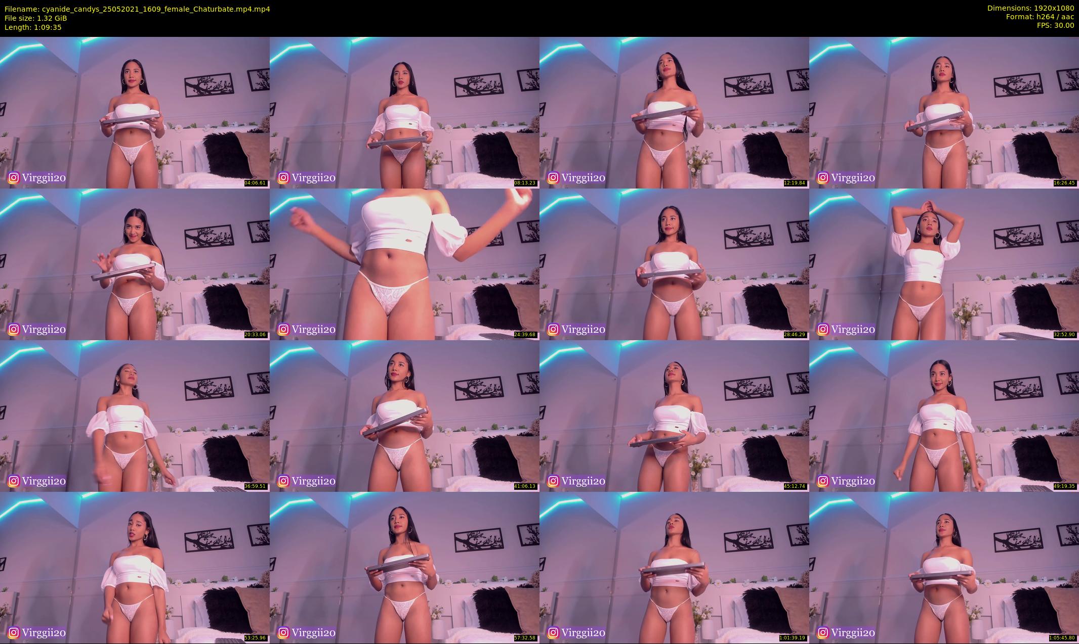 cyanide_candys — 70 minute Chaturbate female cam show recording, 1080p, May 25, 2021
