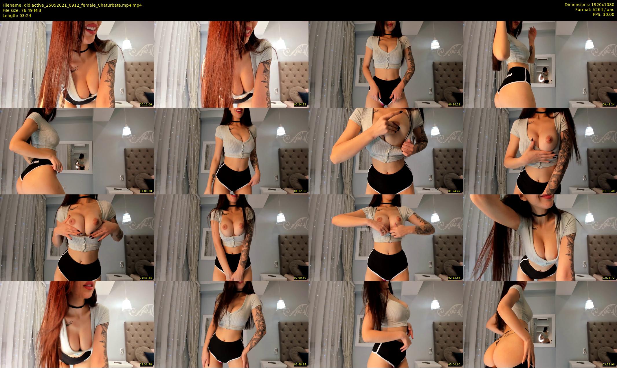 didiactive — 4 minute Chaturbate female cam show recording, 1080p, May 25, 2021