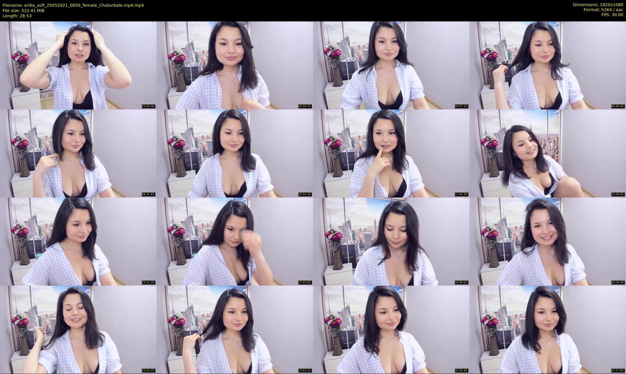 erika_soft — 29 minute Chaturbate female cam show recording, 1080p, May 25, 2021