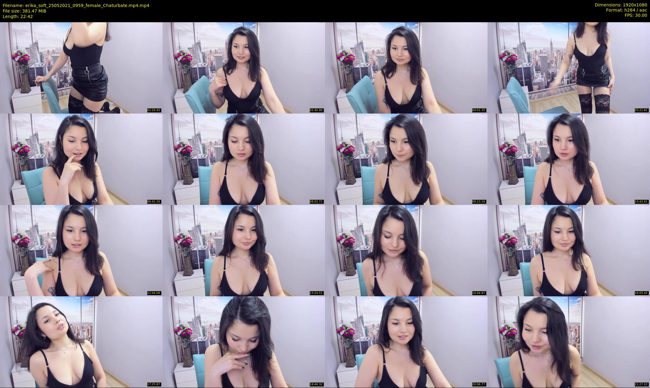 erika_soft — 23 minute Chaturbate female cam show recording, 1080p, May 25, 2021