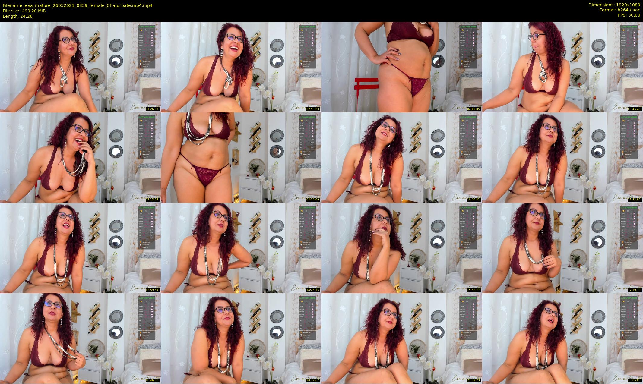 eva_mature — 25 minute Chaturbate female cam show recording, 1080p, May 26, 2021
