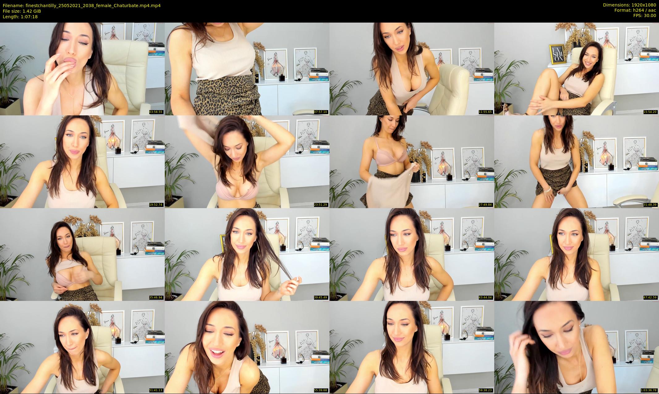 finestchantilly — 68 minute Chaturbate female cam show recording, 1080p, May 25, 2021