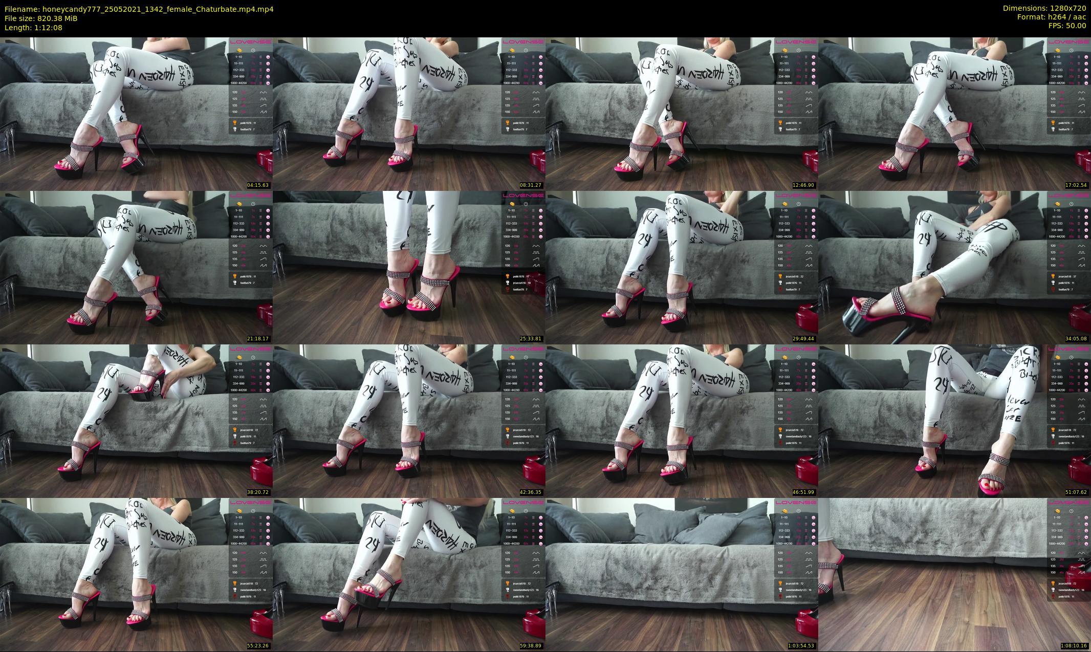 honeycandy777 — 73 minute Chaturbate couple cam show recording, 720p, May 25, 2021