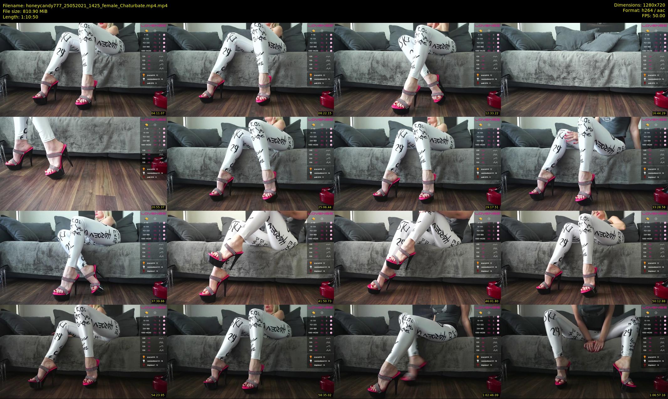 honeycandy777 — 71 minute Chaturbate couple cam show recording, 720p, May 25, 2021