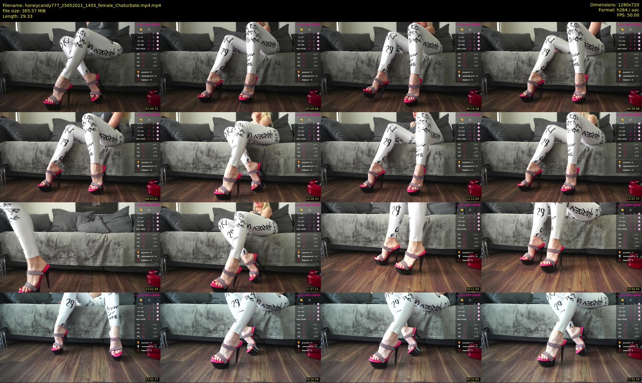 honeycandy777 — 30 minute Chaturbate couple cam show recording, 720p, May 25, 2021