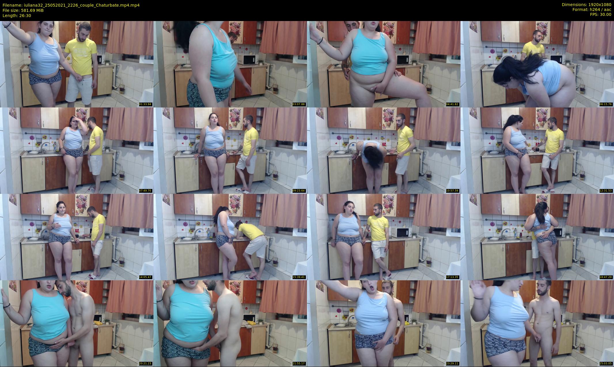 iuliana32 — 27 minute Chaturbate couple cam show recording, 1080p, May 25, 2021