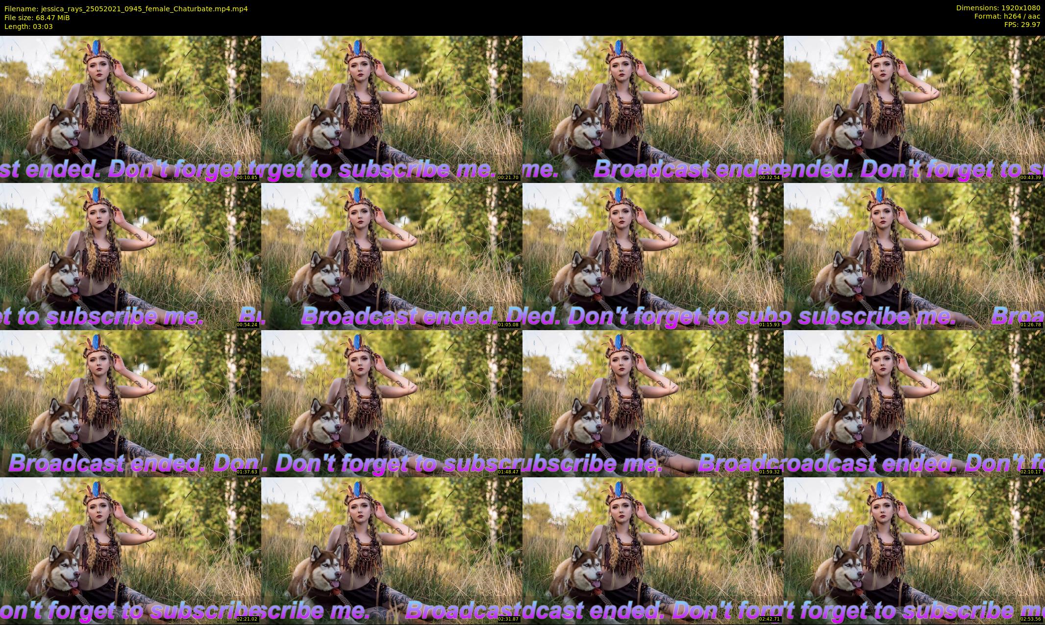 jessica_rays — 4 minute Chaturbate couple cam show recording, 1080p, May 25, 2021