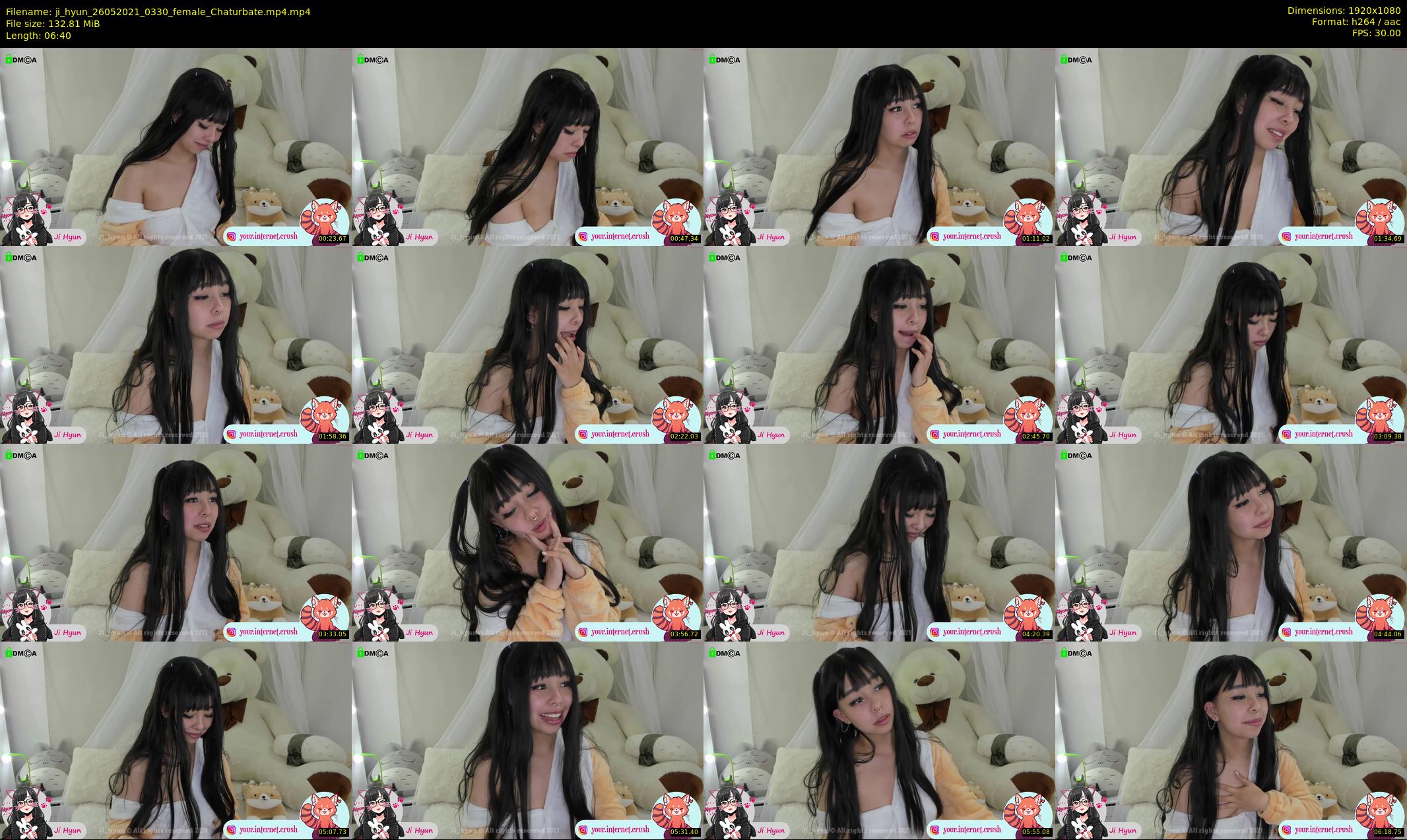 ji_hyun — 7 minute Chaturbate female cam show recording, 1080p, May 26, 2021