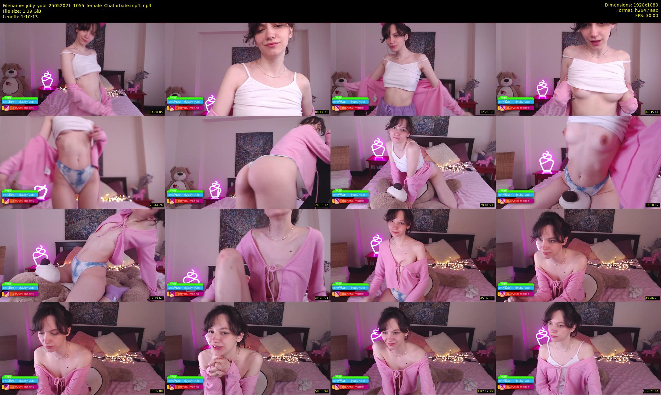 juby_yubi — 71 minute Chaturbate female cam show recording, 1080p, May 25, 2021