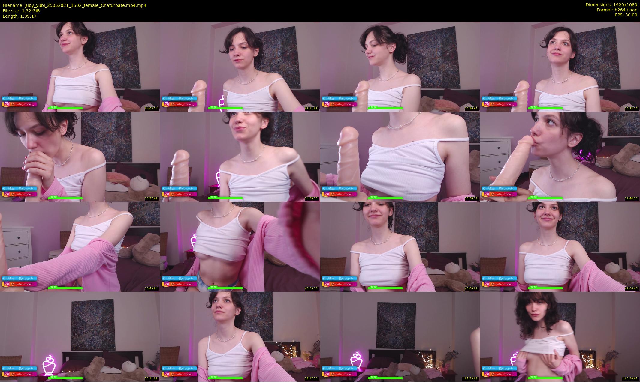 juby_yubi — 70 minute Chaturbate female cam show recording, 1080p, May 25, 2021