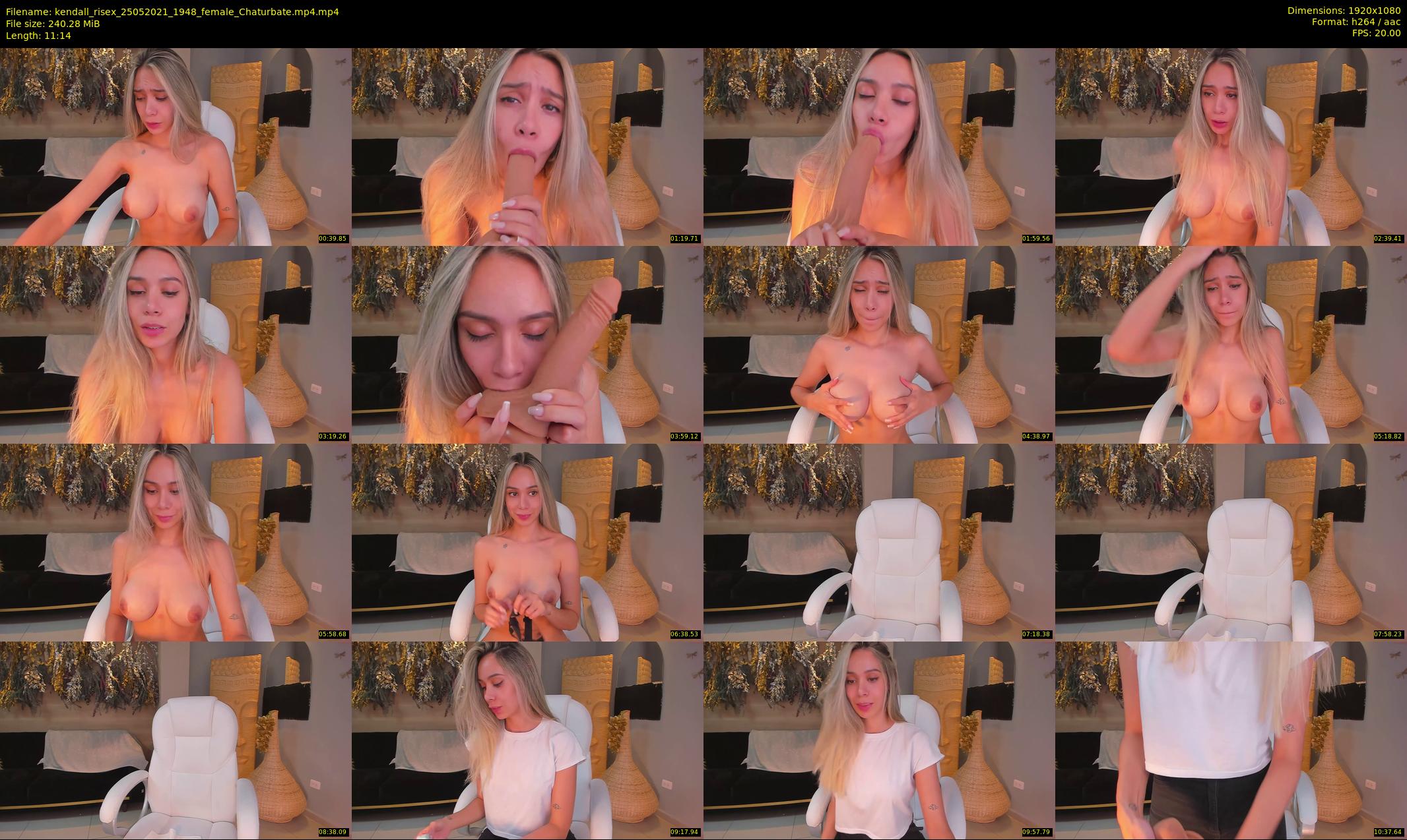 kendall_risex — 12 minute Chaturbate female cam show recording, 1080p, May 25, 2021