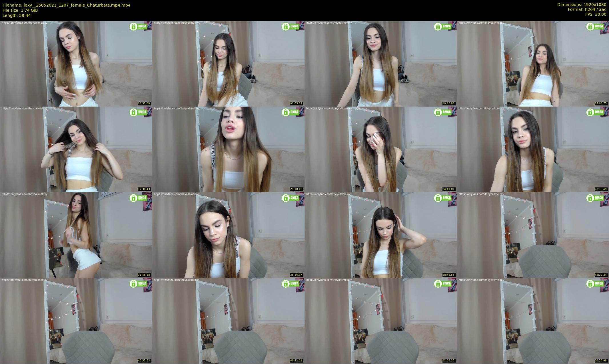 loxy_ — 60 minute Chaturbate female cam show recording, 1080p, May 25, 2021