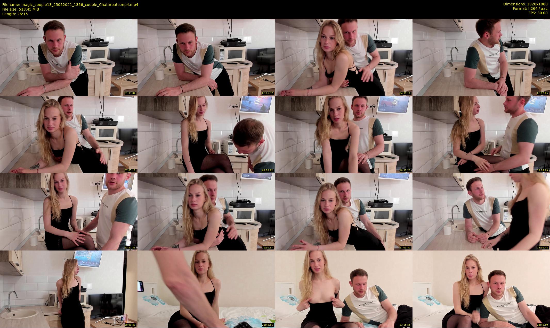 magic_couple13 — 27 minute Chaturbate couple cam show recording, 1080p, May 25, 2021