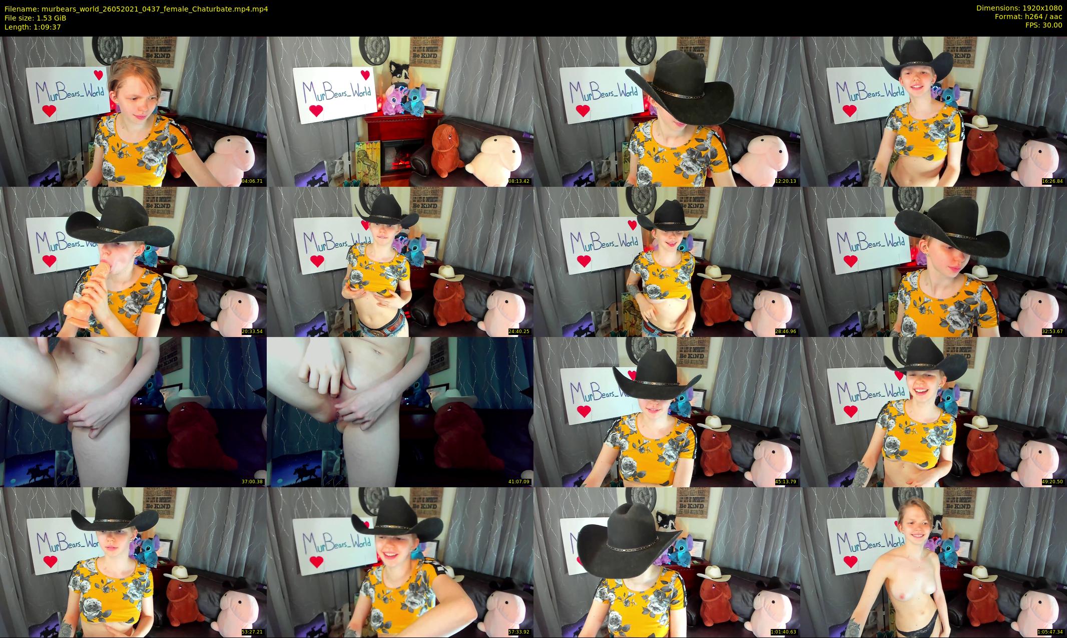 murbears_world — 70 minute Chaturbate female cam show recording, 1080p, May 26, 2021