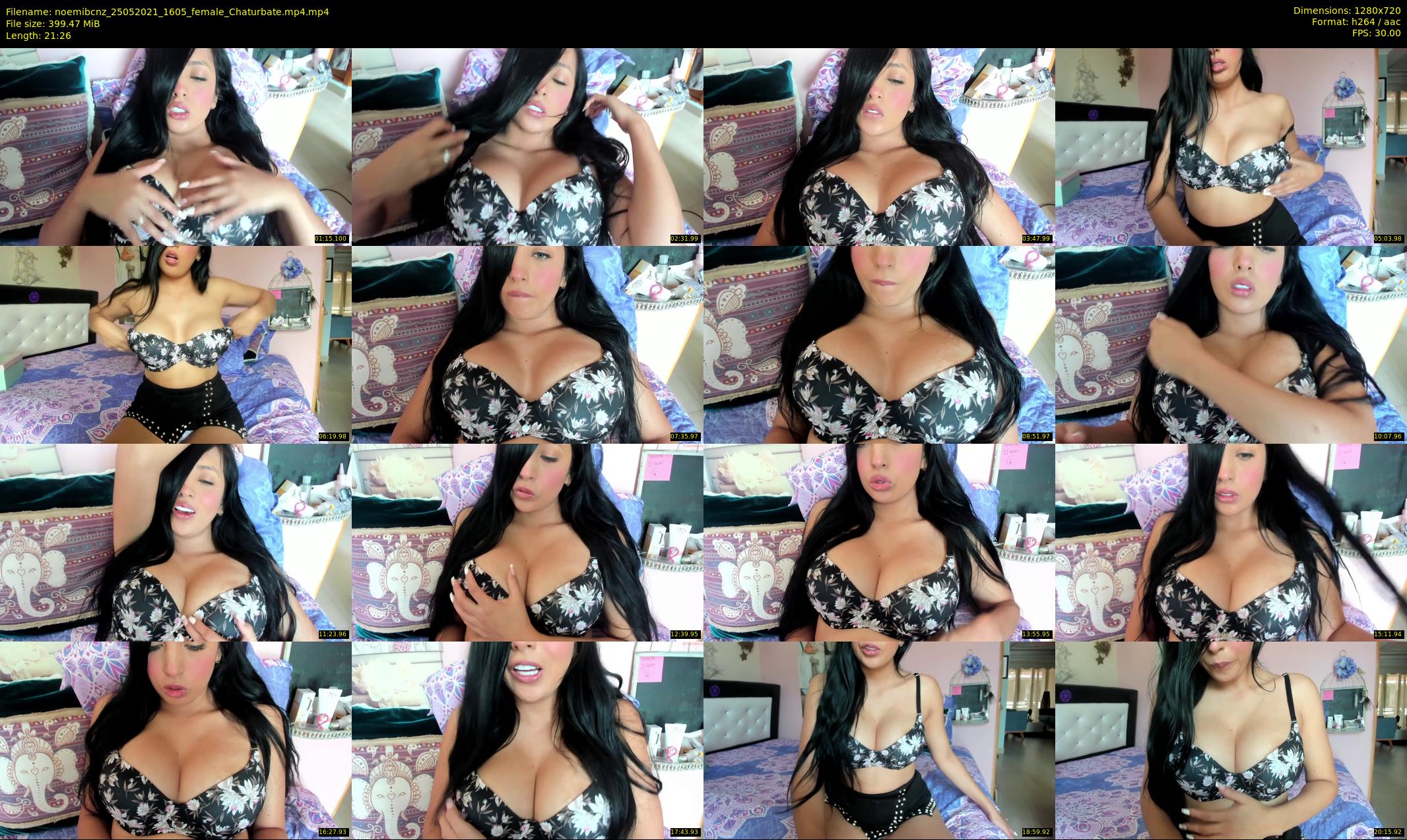 noemibcnz — 22 minute Chaturbate couple cam show recording, 720p, May 25, 2021