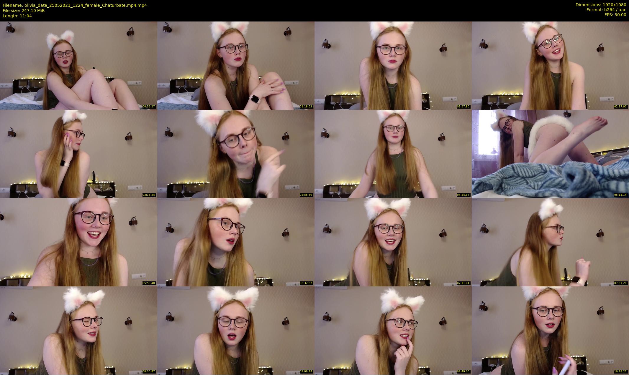 olivia_date — 12 minute Chaturbate female cam show recording, 1080p, May 25, 2021