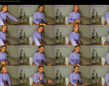 penelope_cooper1 — 8 minute Chaturbate female cam show recording, 1080p, May 25, 2021