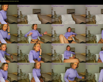 penelope_cooper1 — 28 minute Chaturbate female cam show recording, 1080p, May 25, 2021