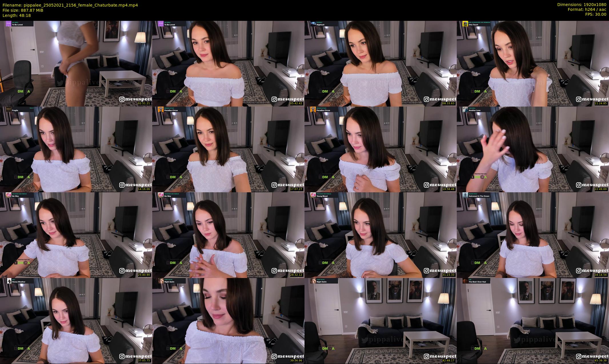 pippalee — 49 minute Chaturbate female cam show recording, 1080p, May 25, 2021