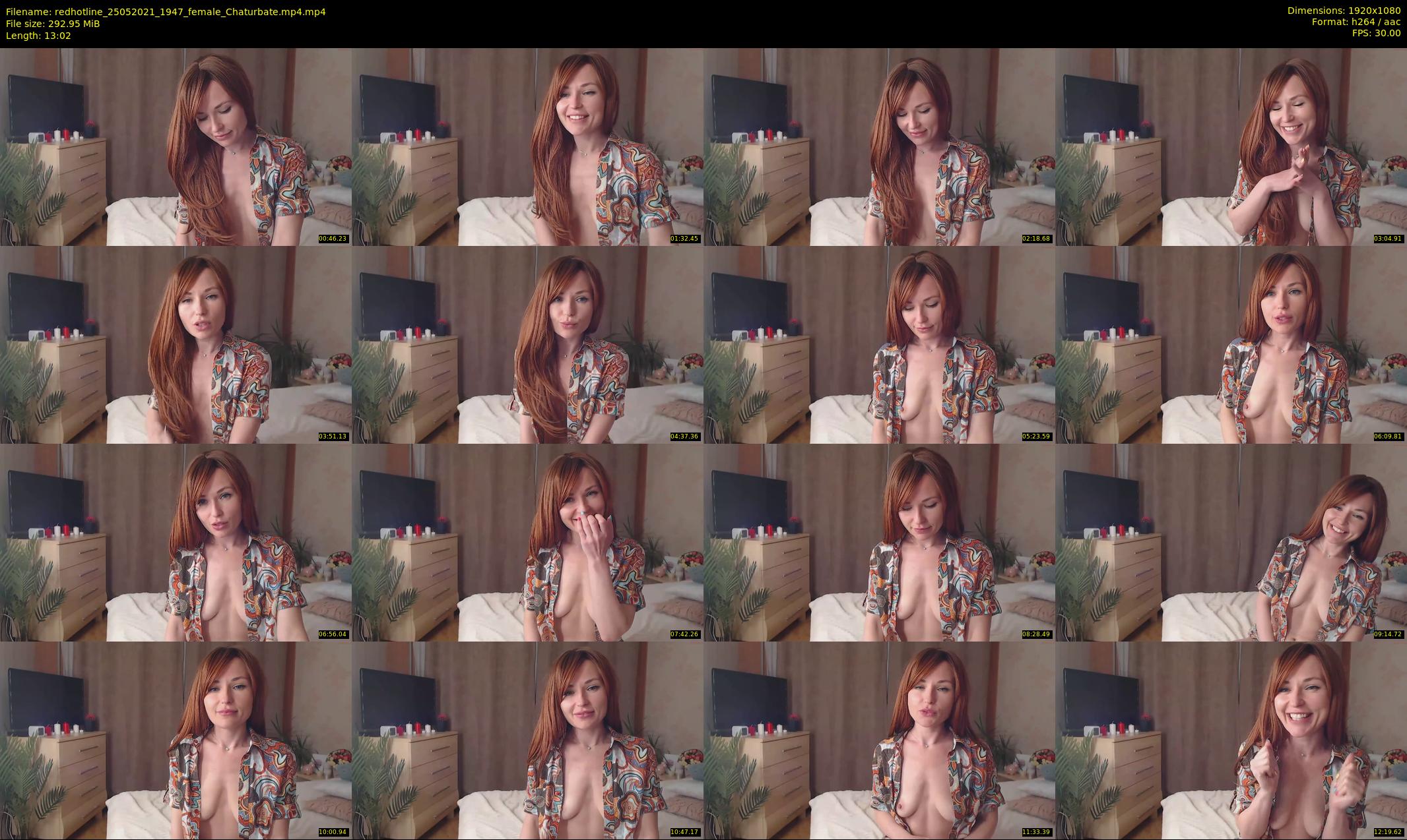 redhotline — 14 minute Chaturbate female cam show recording, 1080p, May 25, 2021