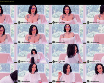 rosetatt — 15 minute Chaturbate female cam show recording, 1080p, May 25, 2021