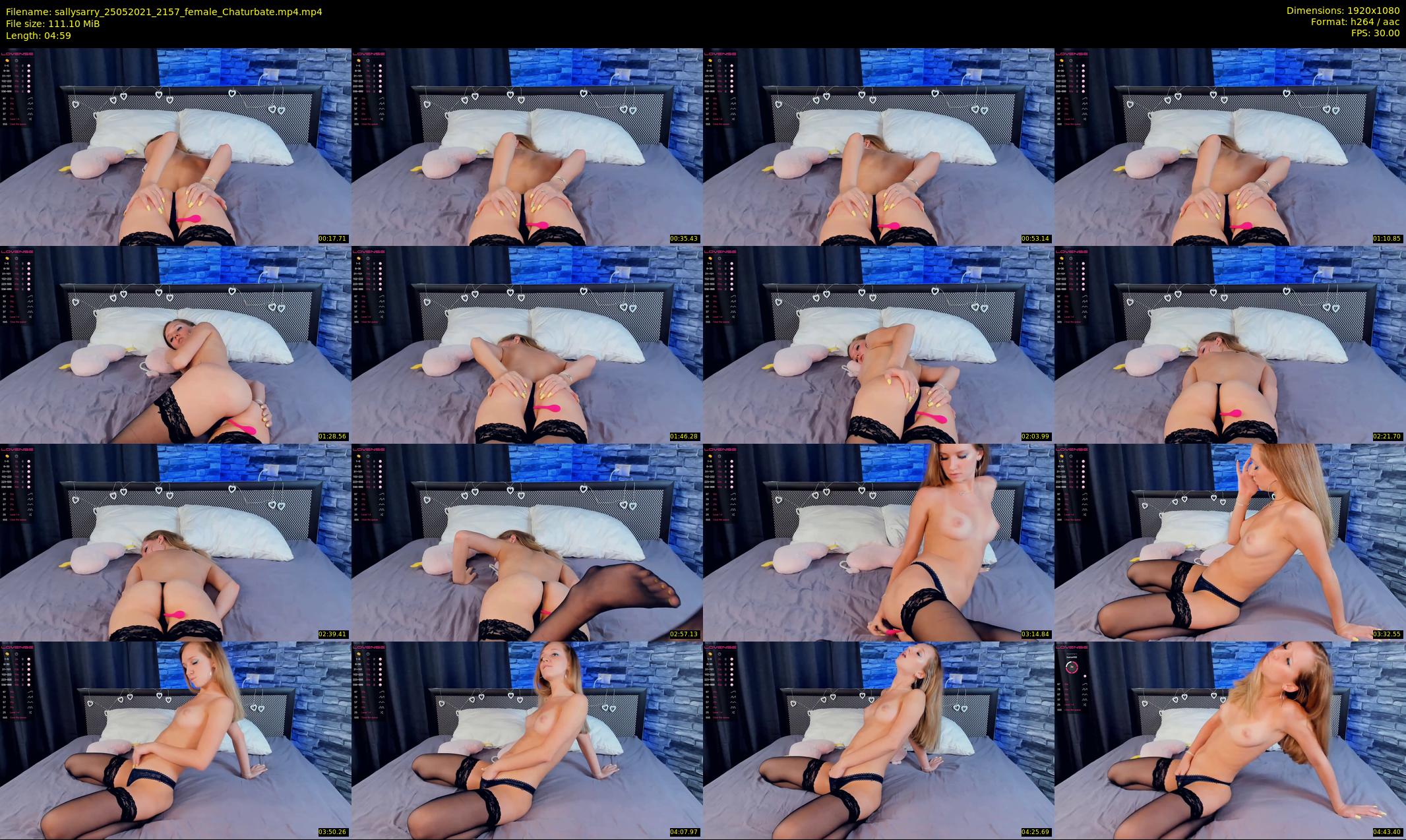 sallysarry — 5 minute Chaturbate couple cam show recording, 1080p, May 25, 2021