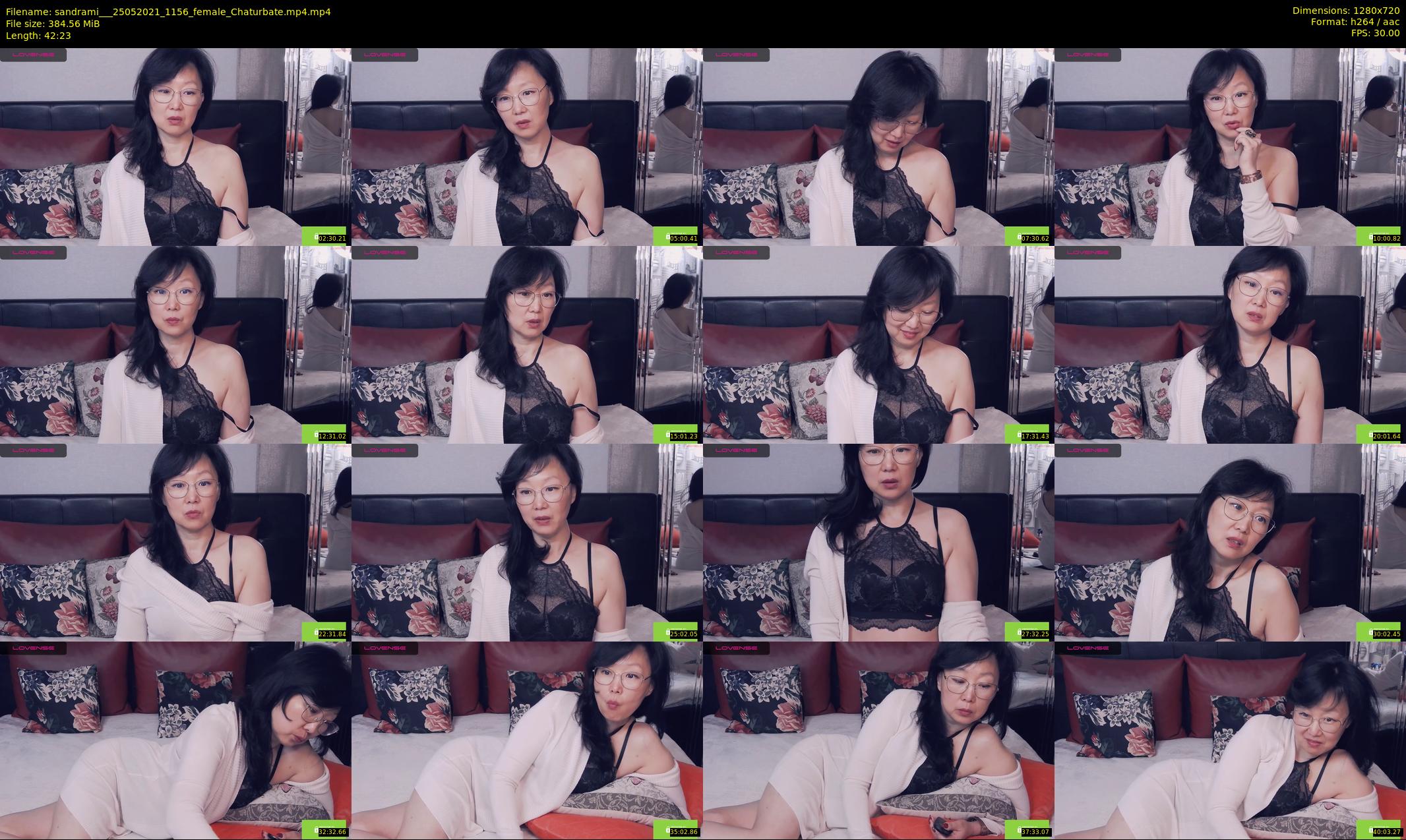 sandrami__ — 43 minute Chaturbate female cam show recording, 720p, May 25, 2021