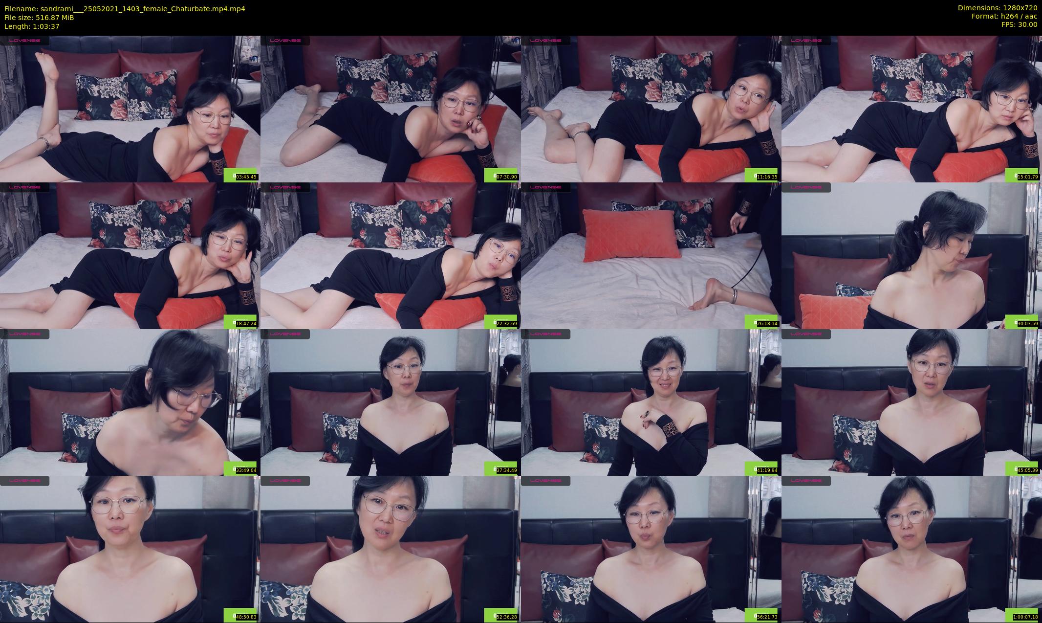 sandrami__ — 64 minute Chaturbate female cam show recording, 720p, May 25, 2021