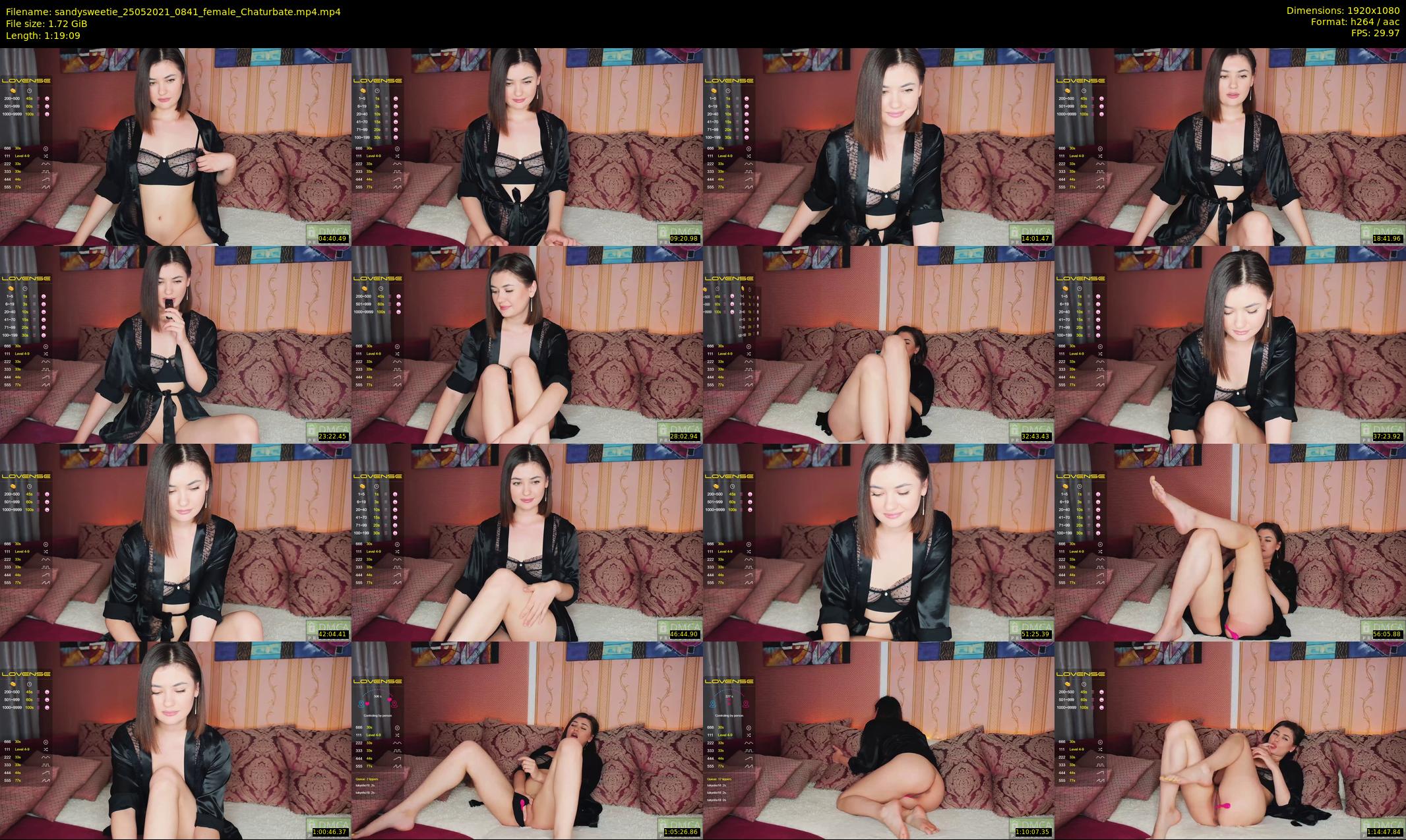 sandysweetie — 80 minute Chaturbate female cam show recording, 1080p, May 25, 2021