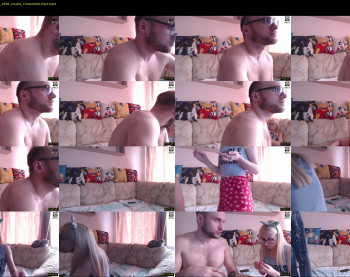 simoncouple1 — 45 minute Chaturbate couple cam show recording, 720p, May 25, 2021