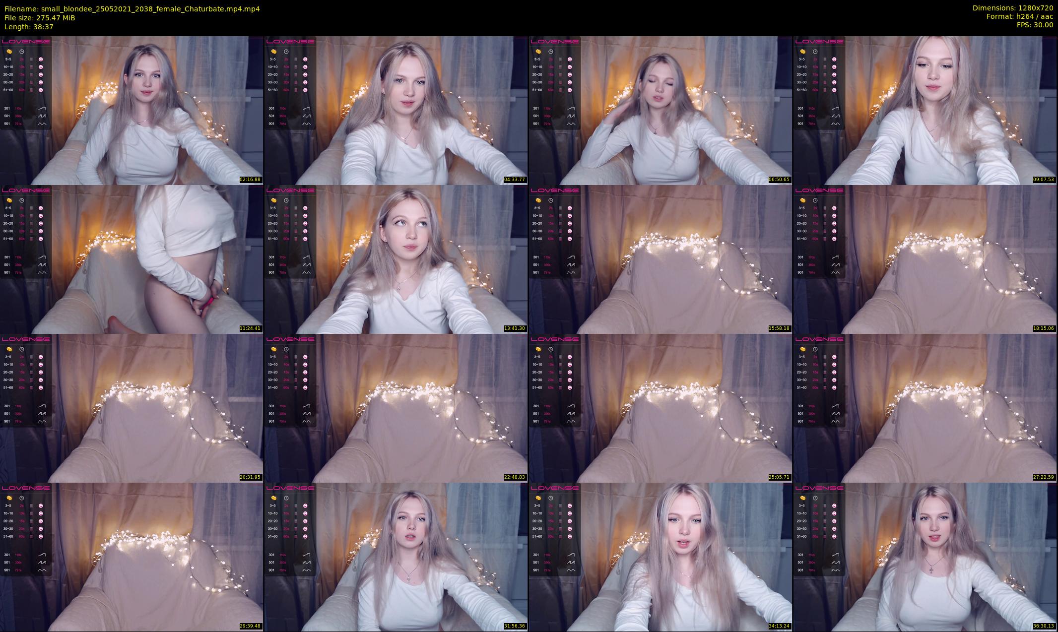 small_blondee — 39 minute Chaturbate female cam show recording, 720p, May 25, 2021