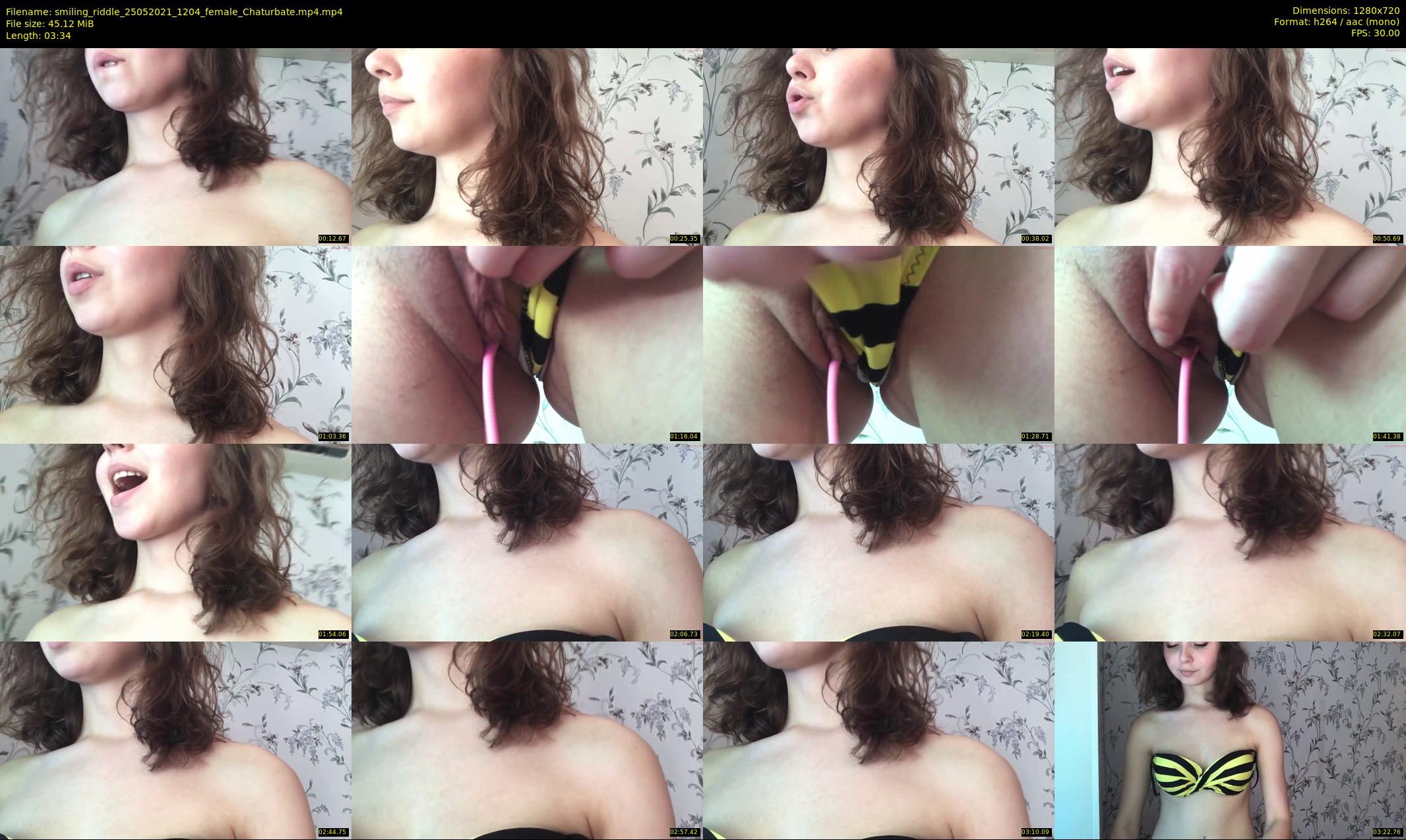 smiling_riddle — 4 minute Chaturbate female cam show recording, 720p, May 25, 2021