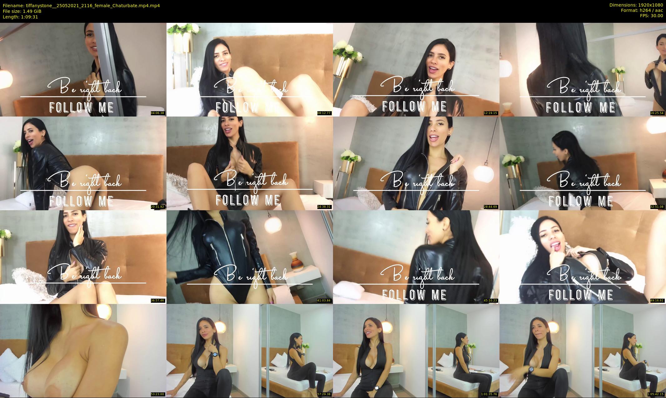 tiffanystone_ — 70 minute Chaturbate female cam show recording, 1080p, May 25, 2021