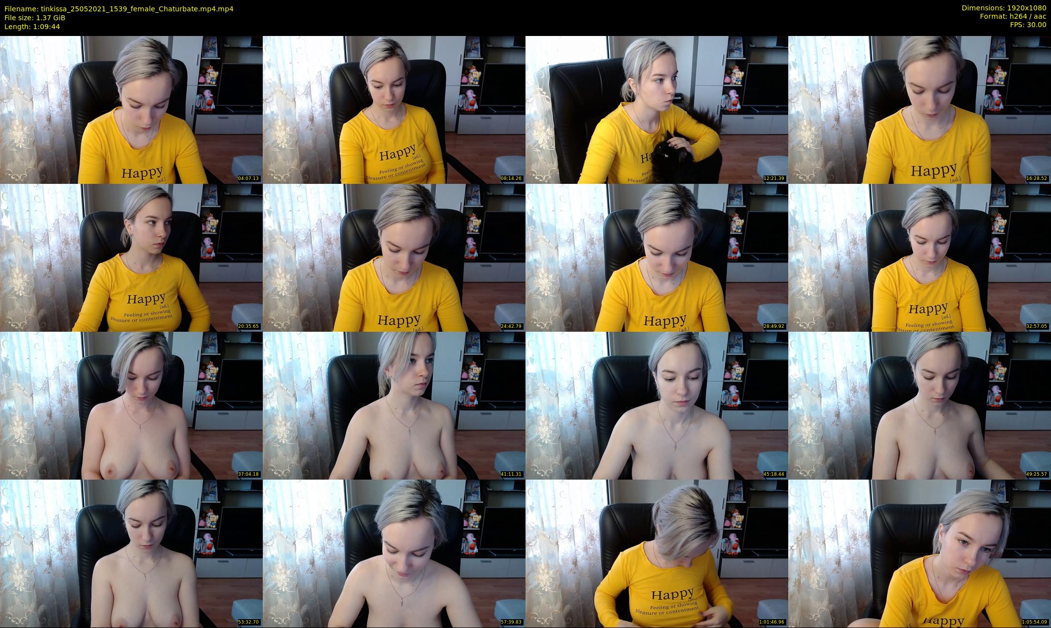 tinkissa — 70 minute Chaturbate couple cam show recording, 1080p, May 25, 2021