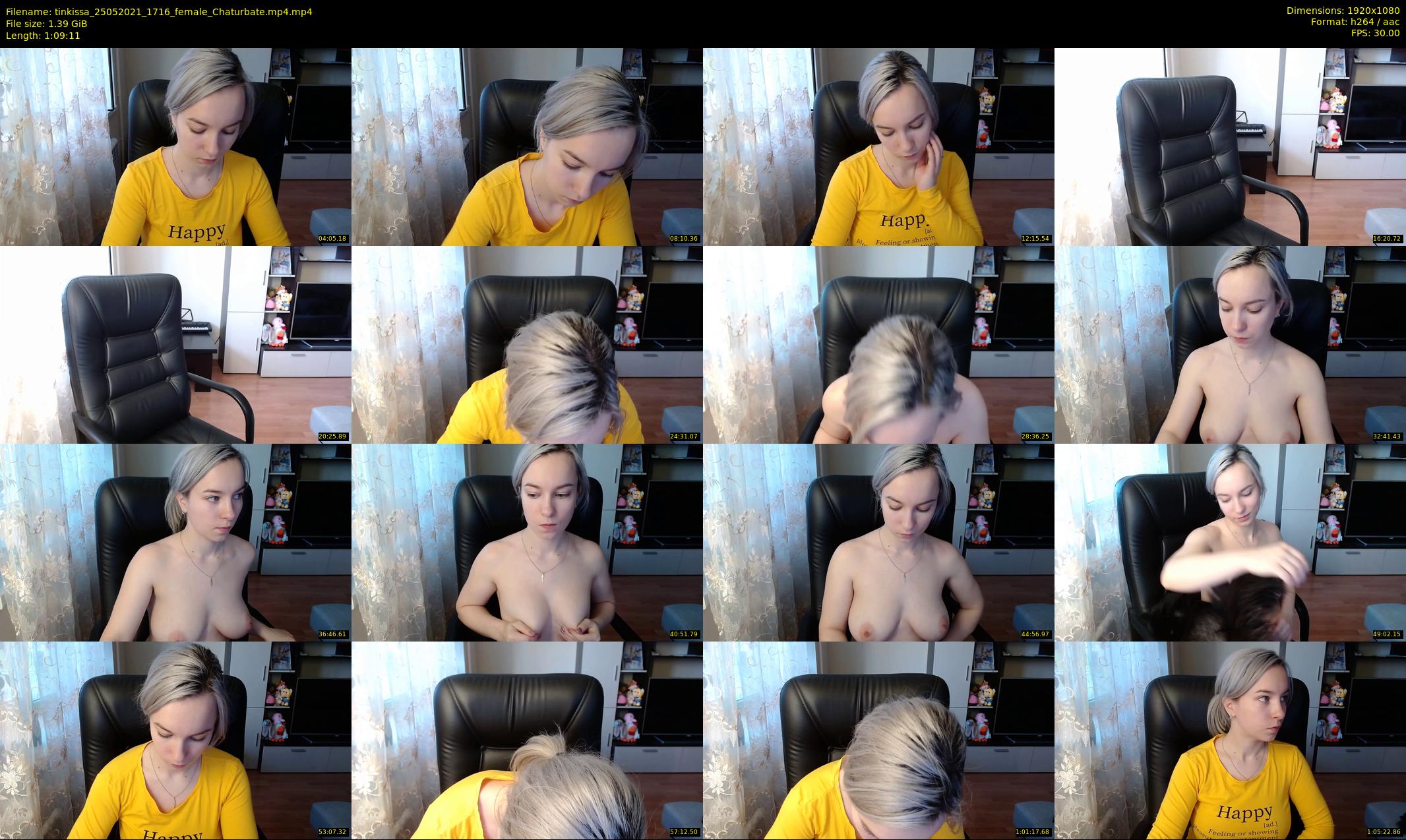 tinkissa — 70 minute Chaturbate couple cam show recording, 1080p, May 25, 2021