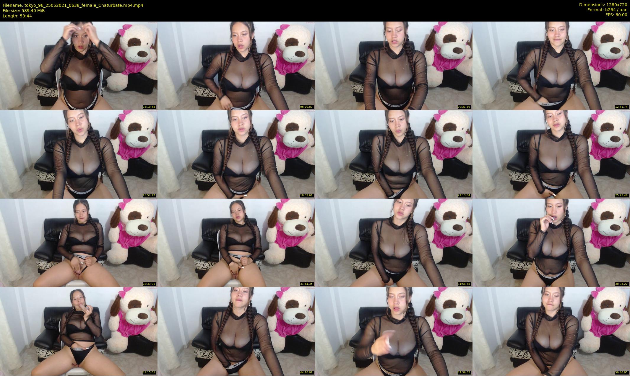 tokyo_96 — 54 minute Chaturbate female cam show recording, 720p, May 25, 2021