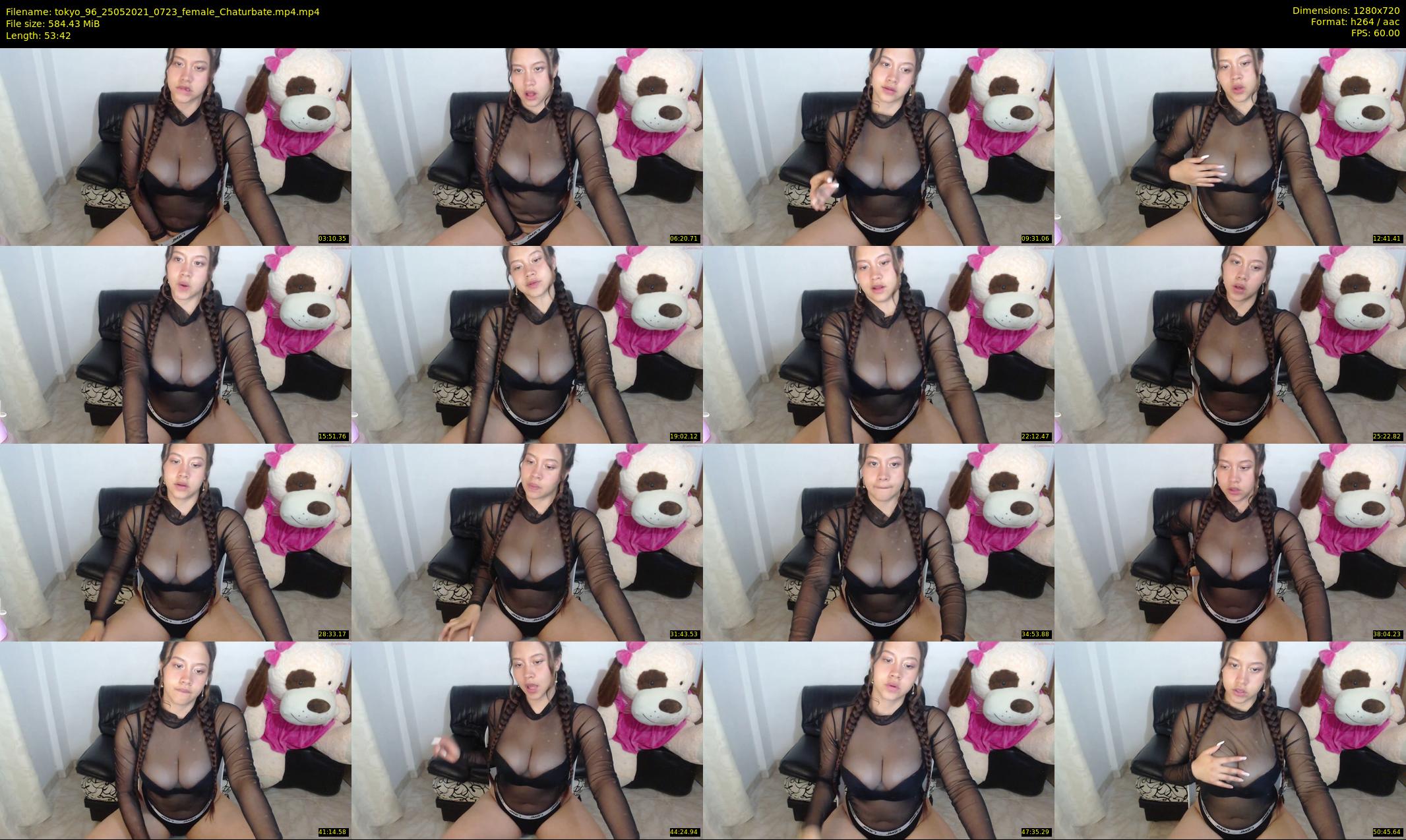 tokyo_96 — 54 minute Chaturbate female cam show recording, 720p, May 25, 2021