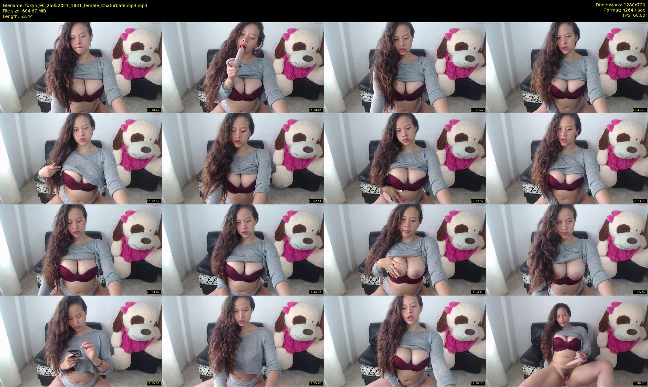 tokyo_96 — 54 minute Chaturbate female cam show recording, 720p, May 25, 2021
