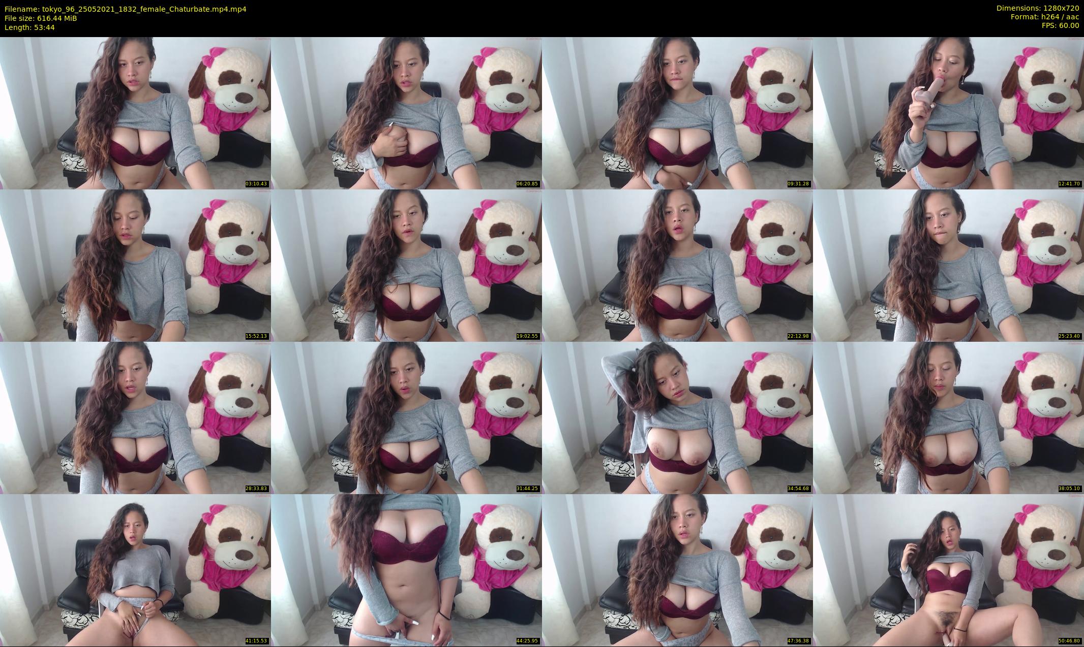 tokyo_96 — 54 minute Chaturbate female cam show recording, 720p, May 25, 2021