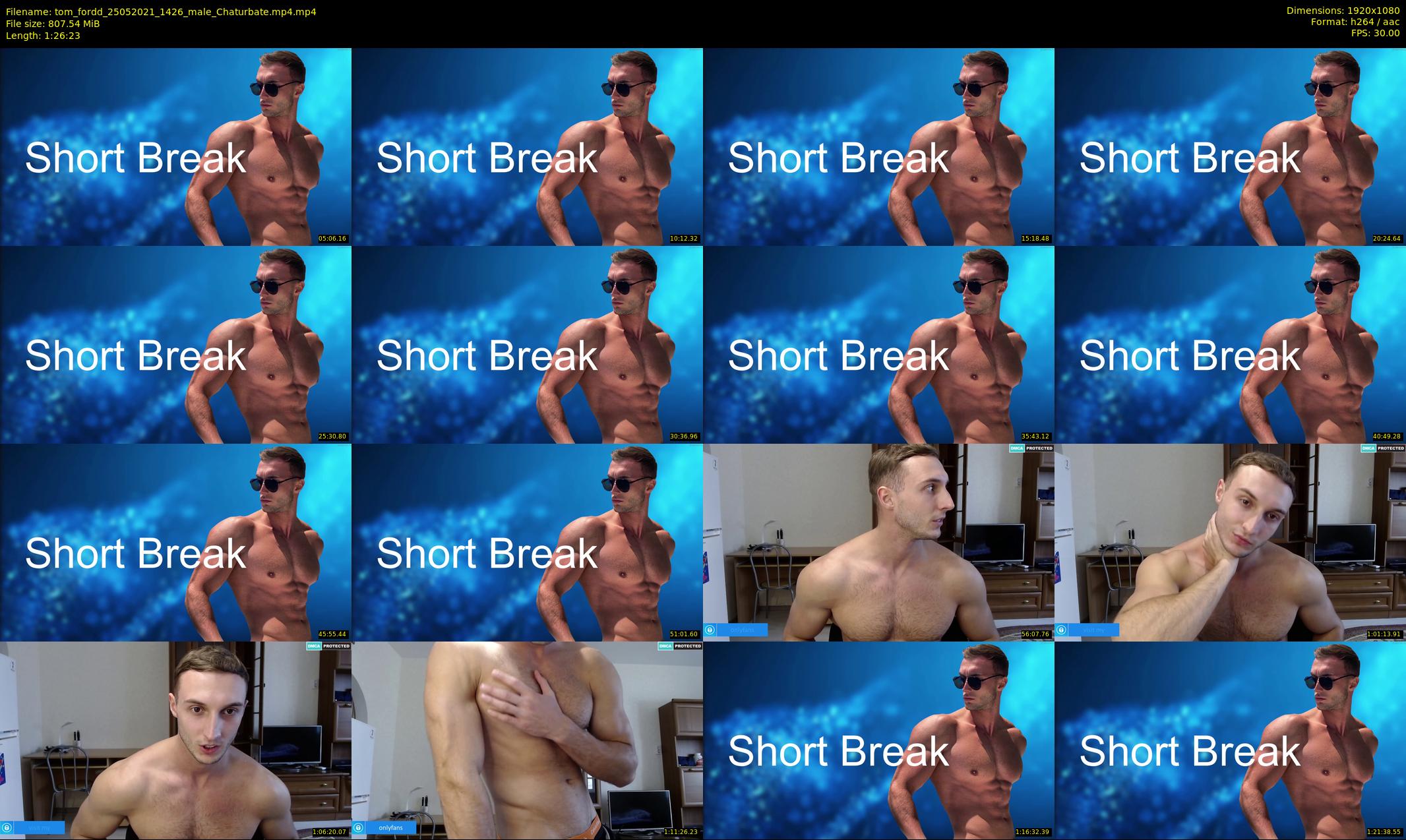 tom_fordd — 87 minute Chaturbate male cam show recording, 1080p, May 25, 2021