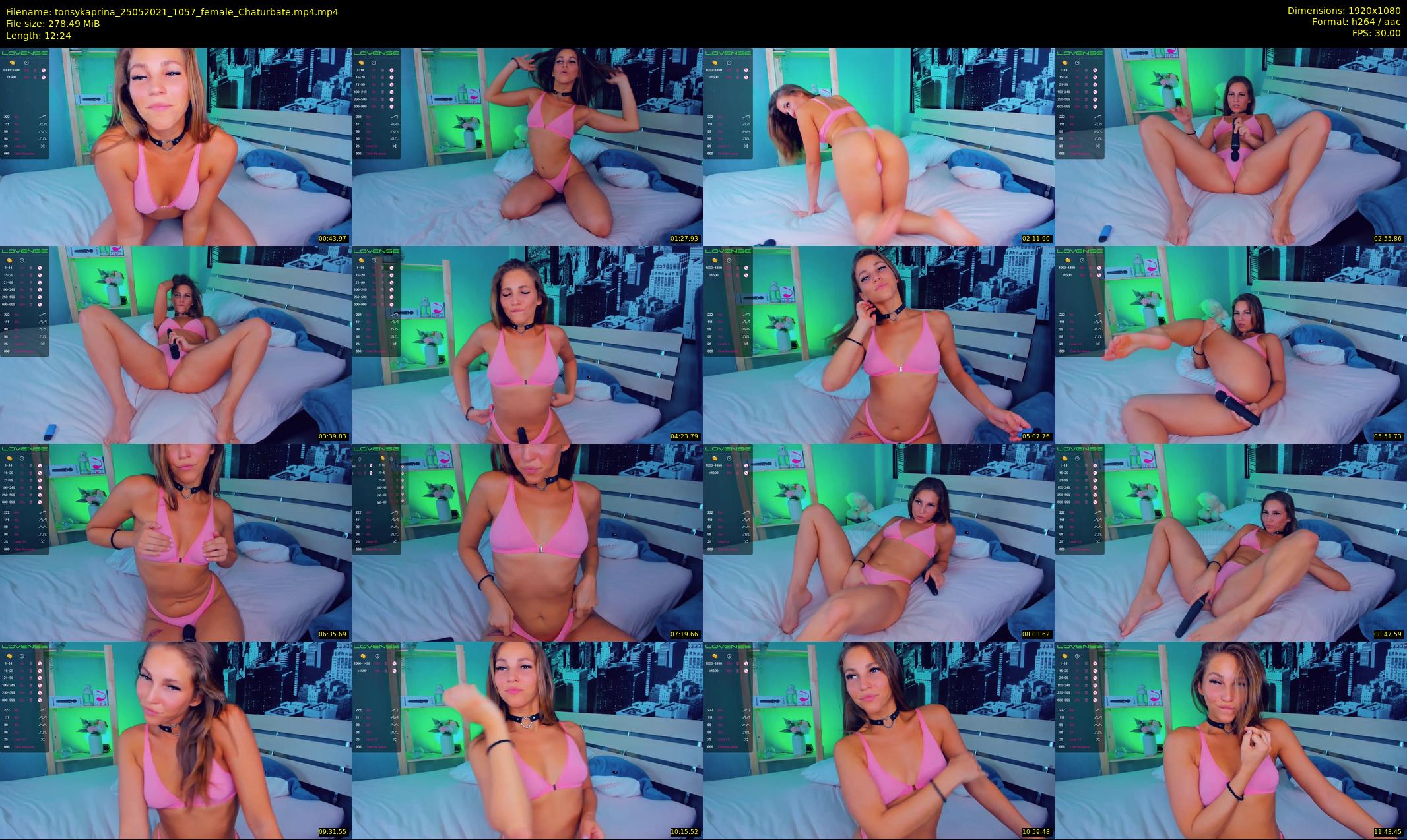 tonsykaprina — 13 minute Chaturbate couple cam show recording, 1080p, May 25, 2021